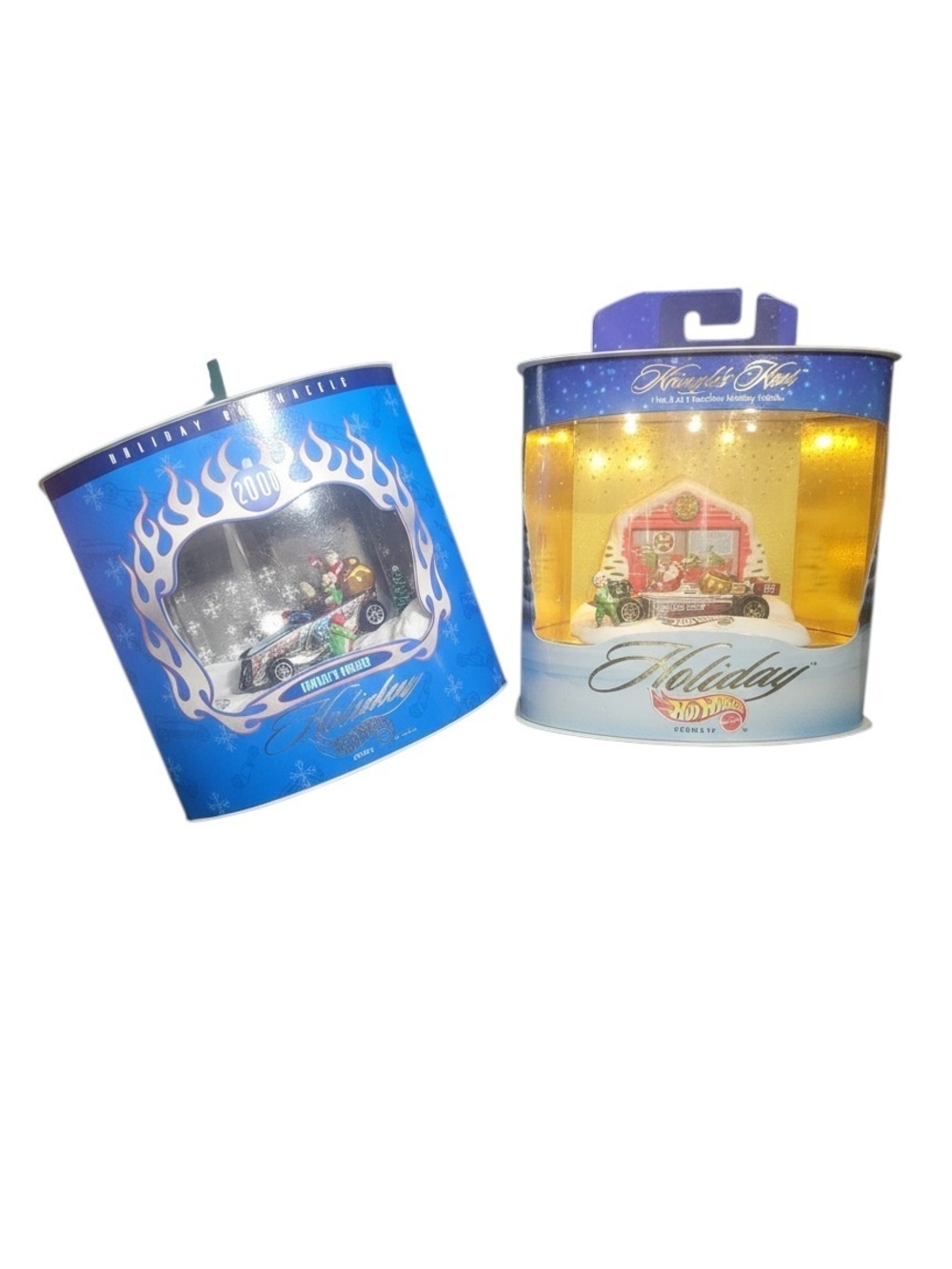 Mattel Hot Wheels Holiday Series Kringle’s Kruiser & Kringle’s Kart 1998 & 2000
